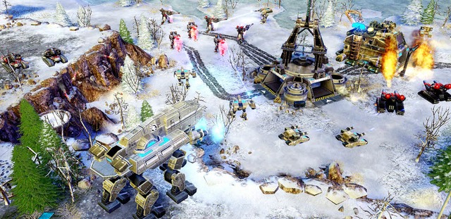 Geballert werden darf auch in Command &amp; Conquer 4  | Foto: Screenshot: EA