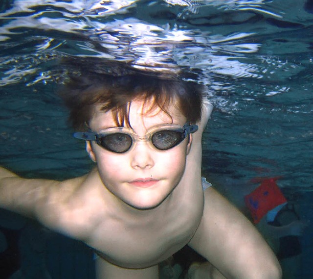 Auch unter Wasser waren die Kinder in ihrem Element.   | Foto: Seifermann