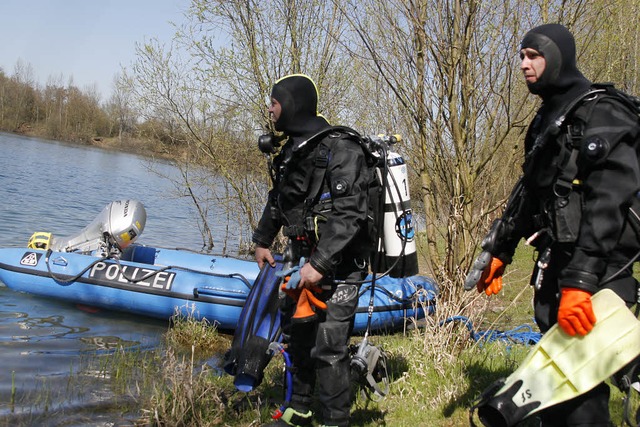 Auch nach vier Tagen der Suche bleibt ...helsee vermisste Taucher verschwunden.  | Foto: Heidi Foessel