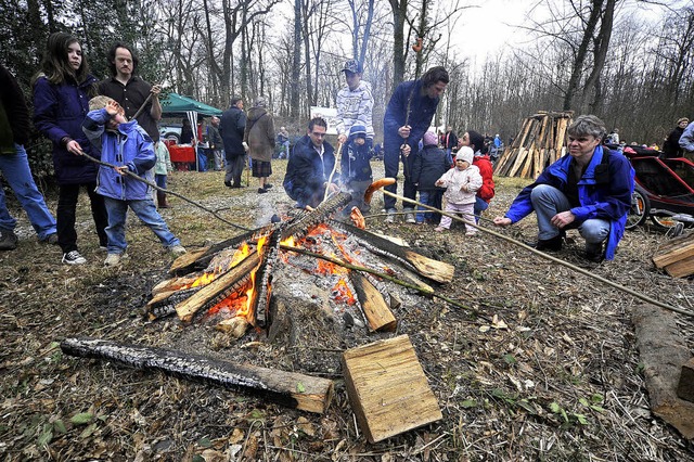 Waldfest mit Wrstlegrillen, organisiert vom Brgerverein St. Georgen.   | Foto: Thomas Kunz