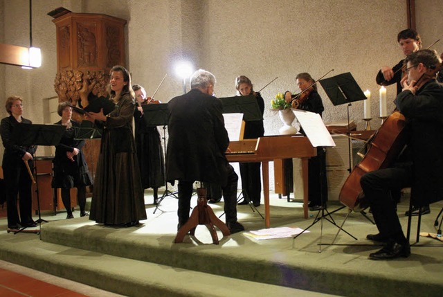 Osterkonzert in der evangelischen Stadtkirche   | Foto: Hans-Jrgen Kugler