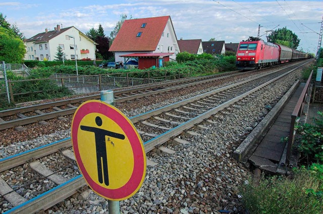 Bahnstrecke bei Herbolzheim  | Foto: Siegfried Gollrad