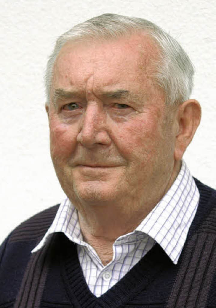 Hermann Graf wird heute 80 Jahre alt Weisweil Badische Zeitung