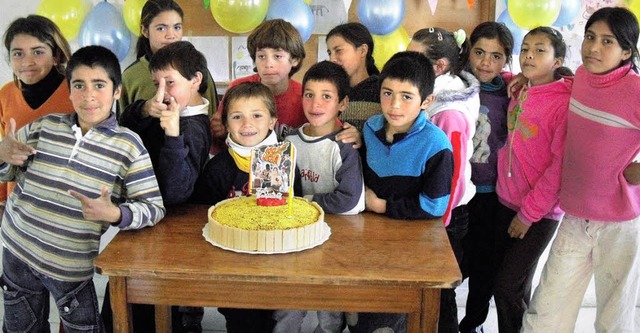 Eine Geburtstagsfeier in der Kindertag...&#8220; im argentinischen Urdinarrain   | Foto: Maximilian Grimm