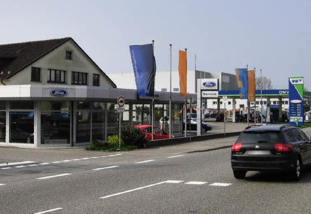 6260 Quadratmeter gro und eine offenb... die OMV-Tankstelle in Bad Sckingen.   | Foto: Sahli