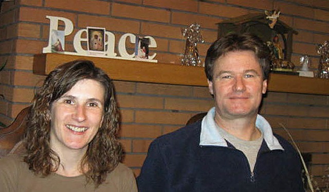Brigitte Feit und Martin Urbat in ihrem Heim bei Winnipeg.   | Foto: privat