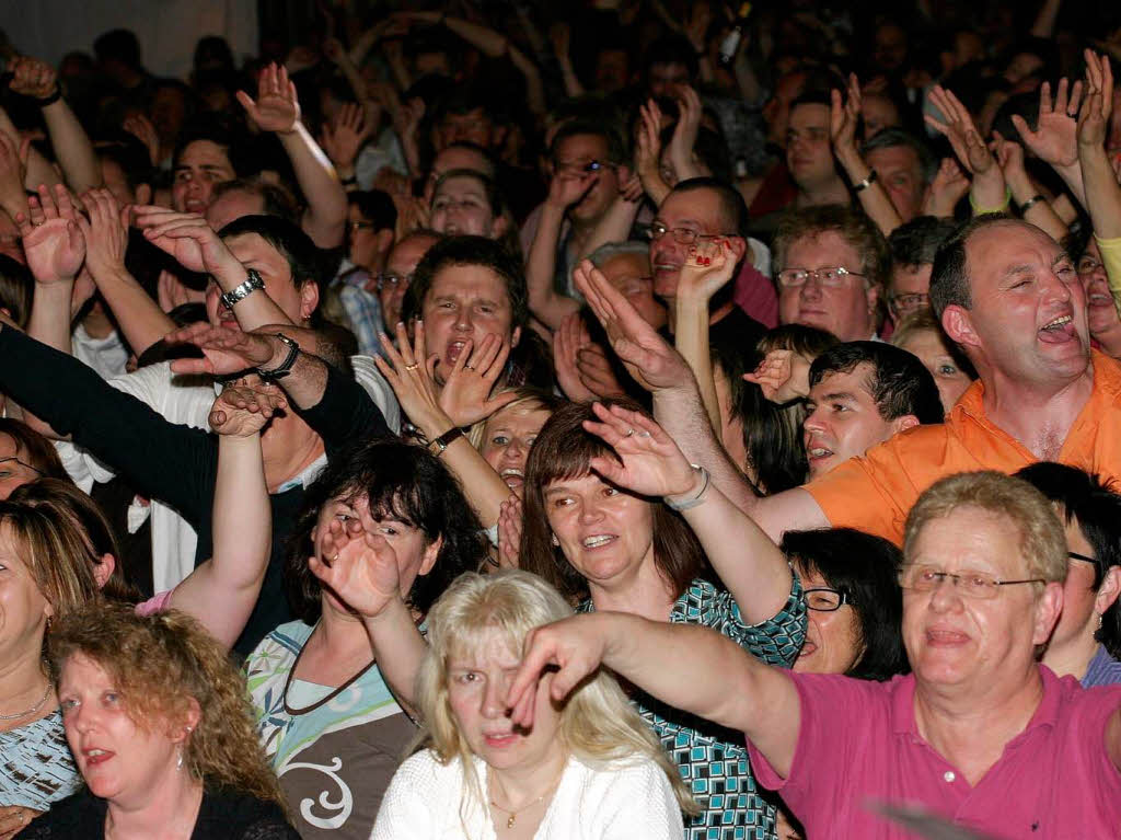 Fotos vom Abschiedskonzert der Klostertaler in der Jahnhalle in Teningen