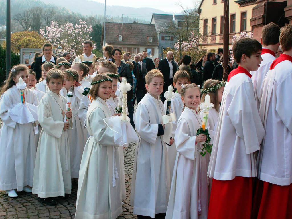 Erstkommunion in Kollnau.