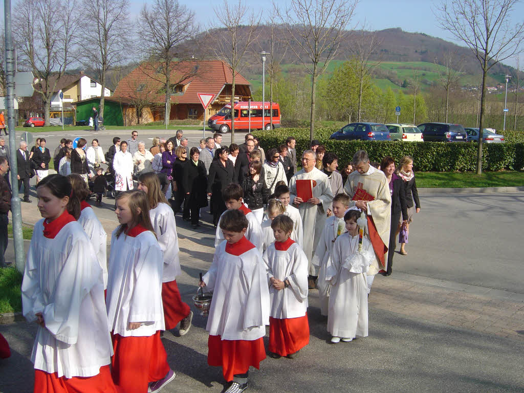 Erstkommunion in Slden.