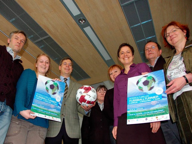 Das Organisationsteam des Internationa...im Pressegesprch im Haus am Festplatz  | Foto: hans-jrgen trul