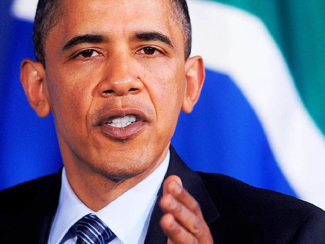 US-Prsident Barack Obama.  | Foto: dpa
