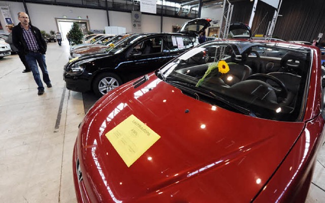 Wie gro ist die Nachfrage? Das wird s...chselten rund 150 Autos den Besitzer.   | Foto: Rita Eggstein