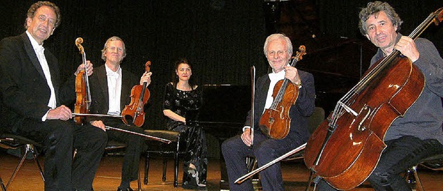 Die Hommage an Chopin mit der Pianisti...nden Abschluss der Kammermusiksaison.   | Foto: Roswitha Frey