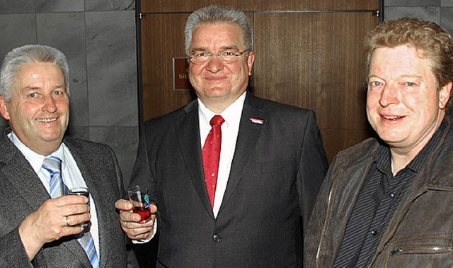 Reinhold Utke, Peter Mann und Guido Hoferer (von links)  | Foto: Lauber