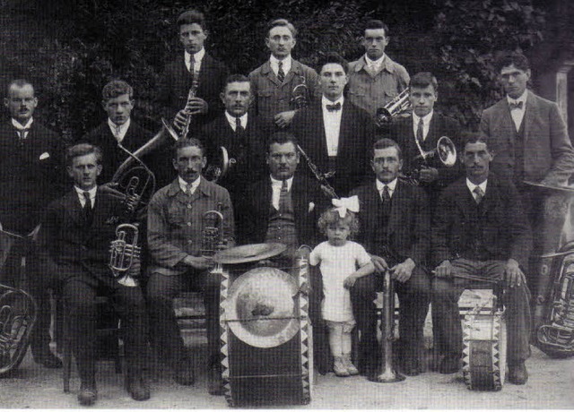 Musikverein Bad Bellingen im Grndungsjahr 1920  | Foto: Jutta Schtz