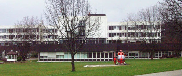 Ernsthafte Sorgen ums Krankenhaus Bad ...des Unfallchirurgischen Schwerpunkts.   | Foto: archivfoto: axel kremp