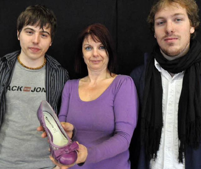 Aschenputtels Schuh: Regisseurin Sylvi... Greiner (links)  und Matty Schneider   | Foto: Barbara Ruda