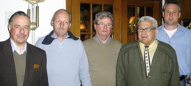 Fhren die Geschicke des Angelvereins:...uerndistel und Uwe Maier (von links).   | Foto: Christiane Sahli