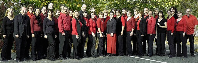 Freuen sich auf ihren Auftritt in der ...spelchor Sankt Josef aus Rheinfelden.   | Foto: Privat