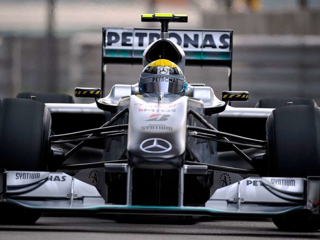 Formel1: Mercedes mit &#8222;Super-Spezial-Flgel&#8220;.  | Foto: dpa