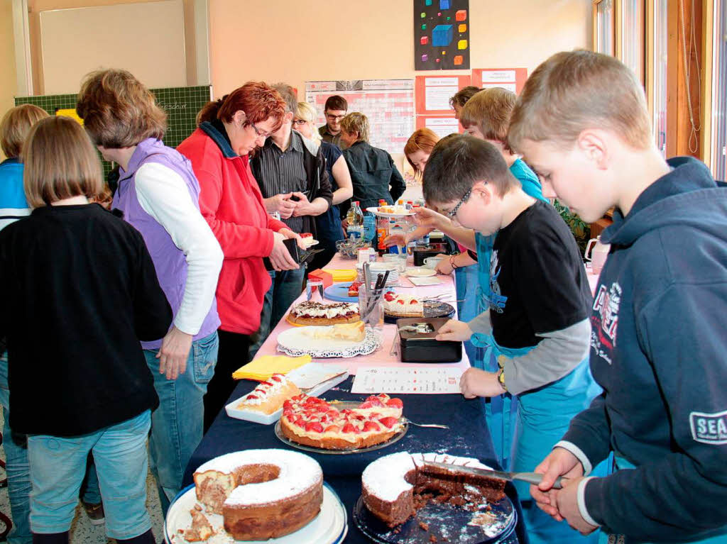 Viel Betrieb im Caf „Kirchblick“