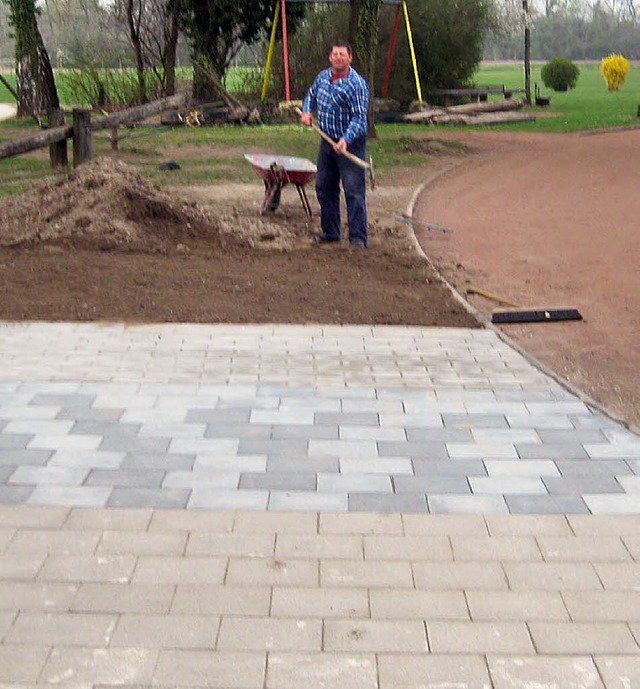 Der neue Festplatz beim Meienheimer Sportplatz.   | Foto: H. Spengler