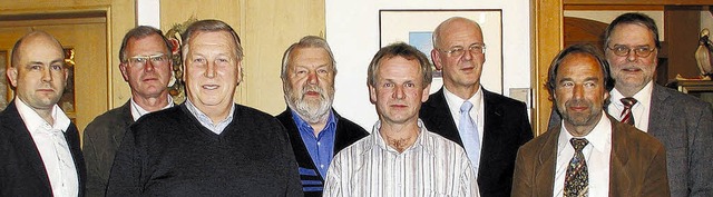 Olaf Degenkolbe, Franz Albert, Walter ...r und Alexander Esslinger (von links).  | Foto: Murr