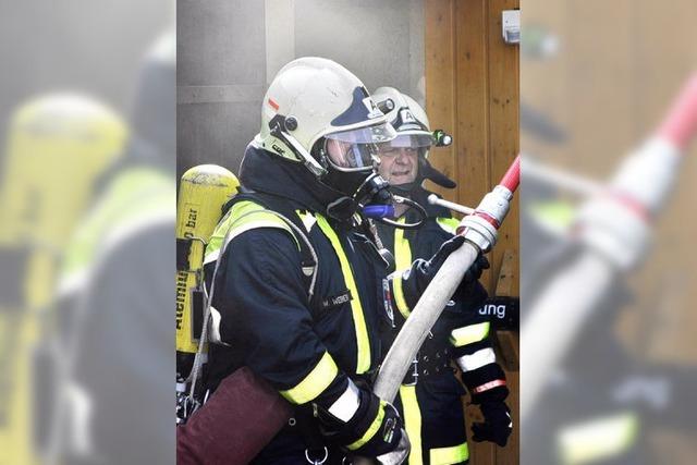 Feuerwehr rettet den Ortsvorsteher