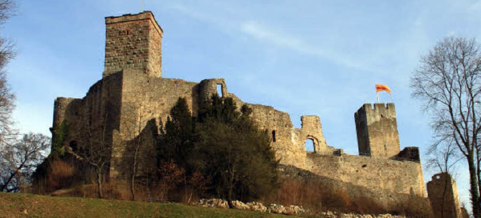 Viel Einsatz für die Burg Lörrach Badische Zeitung