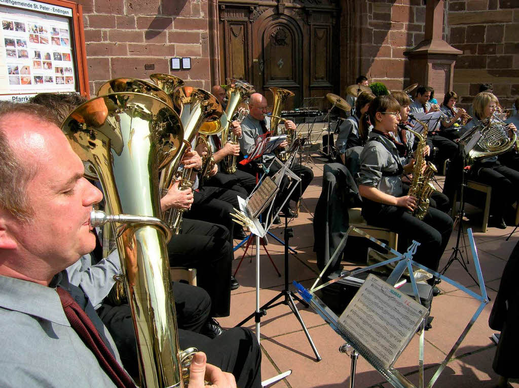 Nachmittagsmusik mit der Stadtmusik Endingen.