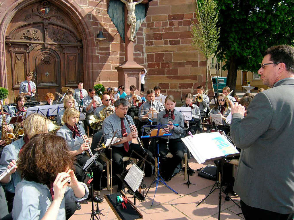 Nachmittagsmusik mit der Stadtmusik Endingen.