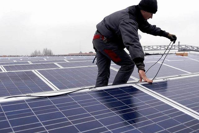 IHK-Chef will Solarförderung abschaffen