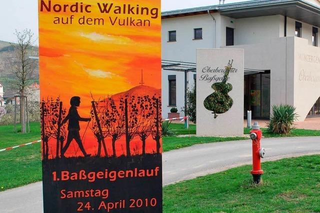 Nordic-Walking auf dem Vulkan