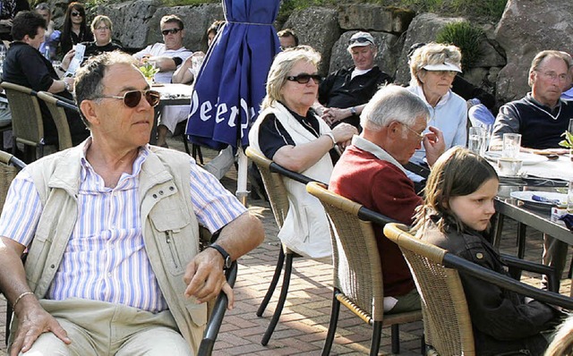 Zum  ersten Konzert des Golfclubs Orte...jeglichen Alters im Gereuter Tal ein.   | Foto: Heidi Fssel