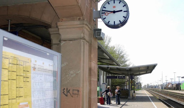 Das Erscheinungsbild des Bahnhofs sorgt immer wieder fr Kritik.   | Foto: Ingrid Bhm-Jacob