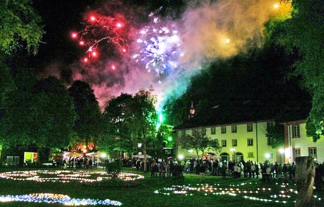 Frs Lichterfest im Kurgarten suchen die Veranstalter noch Sponsoren.  | Foto: Archivfoto:BZ