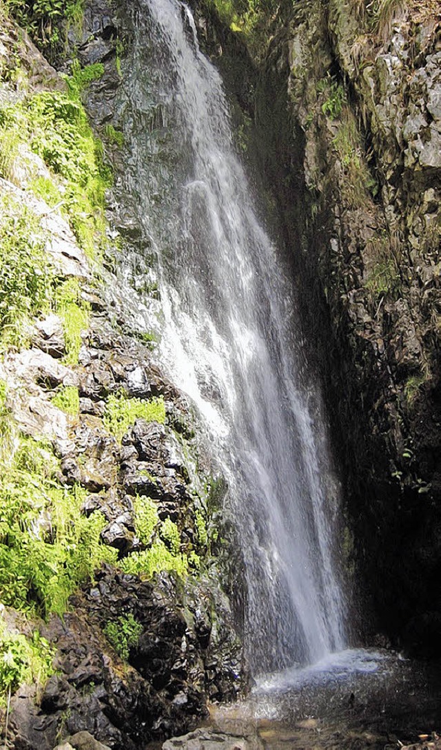 Der Fahler Wasserfall:  Am Sonntag wir...luss der Sanierungsarbeiten gefeiert.   | Foto: Privat