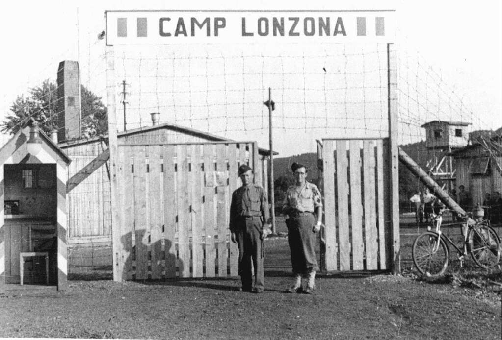 Gefangenenlager bei Sckingen nach dem Zweiten Weltkrieg