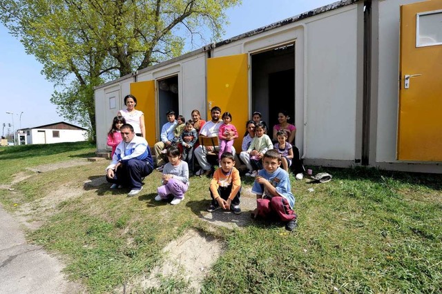 Roma aus dem Kosovo sind im Flchtling...ustrom macht der Stadt groe Probleme.  | Foto: Ingo Schneider