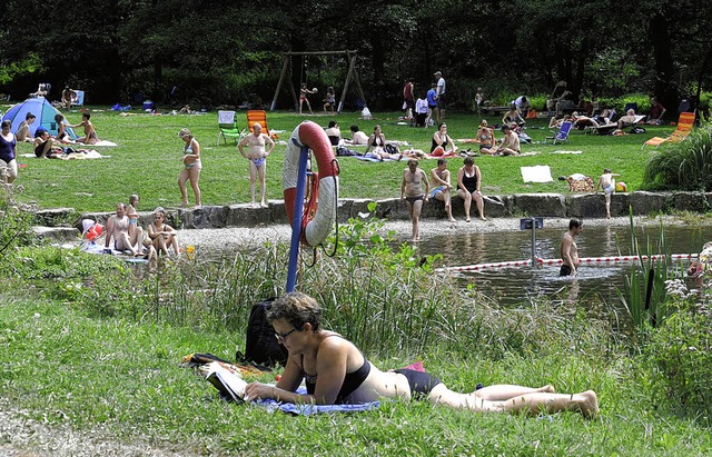 Das  Naturbad in Sulzburg hat viele Fa... nicht gesundheitsgefhrdend waren.     | Foto: VOLKER MNCH