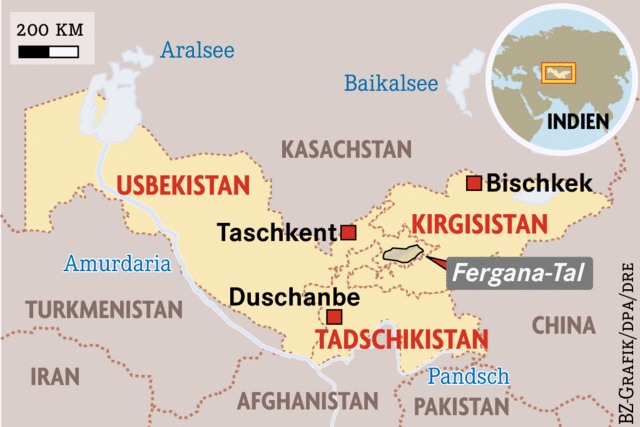 Zentralasien bleibt ein Krisenherd