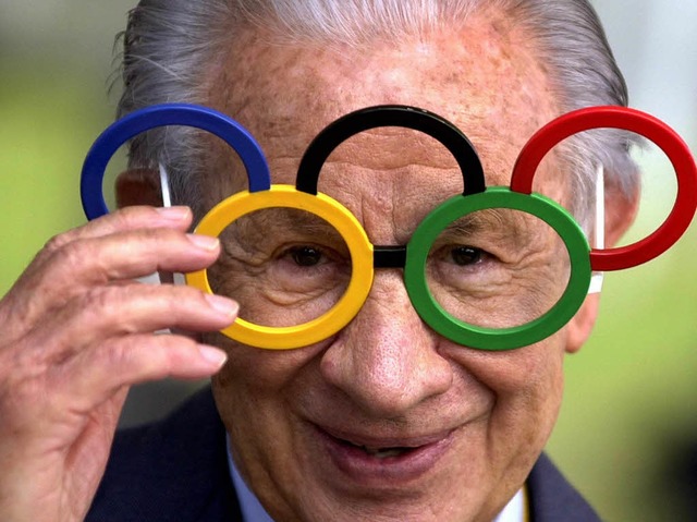 Herr der Ringe: Samaranch stand dem IOC von 1980 bis 2001 vor.  | Foto: dpa
