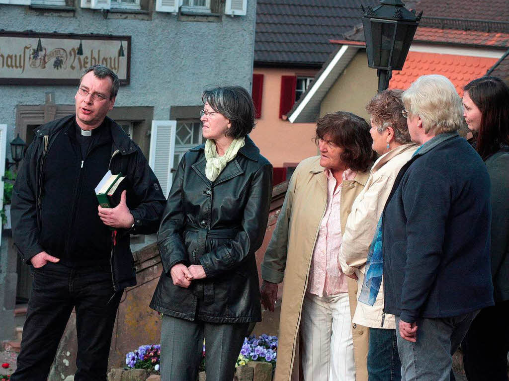 Dreharbeiten in Ettenheim mit Harald Krassnitzer und Karoline Eichhorn.