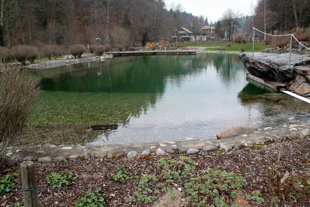 Der Badesee in Birkendorf ist fr die ...arif gehrt aber der Vergangenheit an.  | Foto: Wilfried Dieckmann