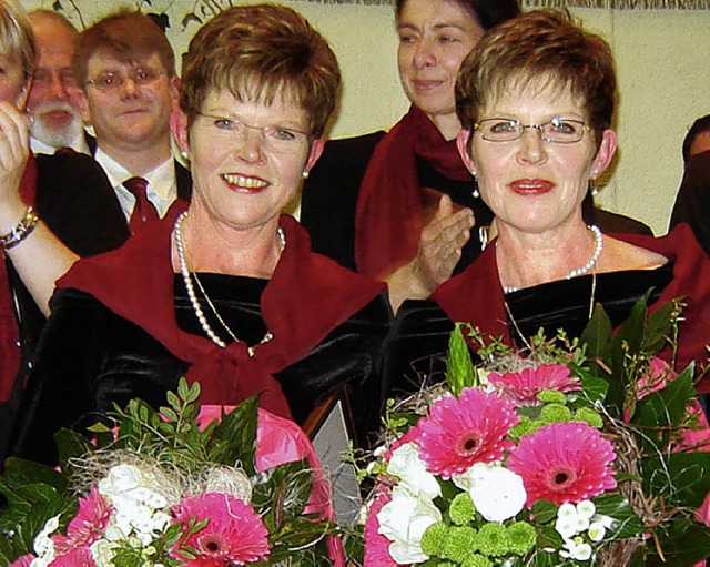 Hannelore Tanner (rechts) und ihre Schwester Verena Melitz.   | Foto: Flier