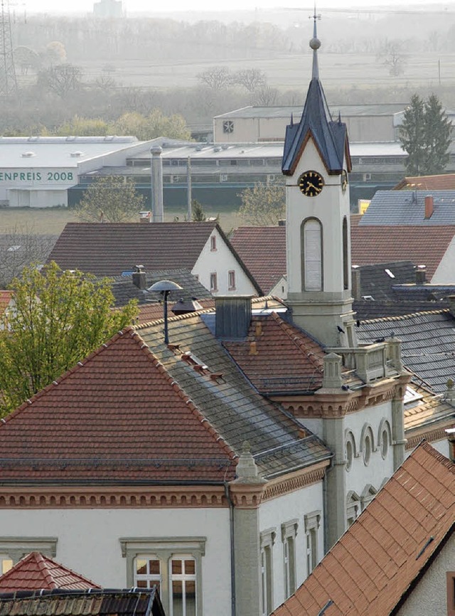 Auf dem Auggener  Rathaus wren Solarmodule mglich.  | Foto: Umiger