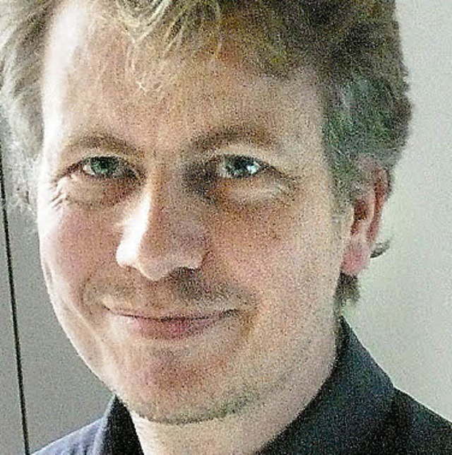 Stefan Goeritz freut sich auf das Kind... Stadtbibliothek und der Musikschule.   | Foto: E. Weiss