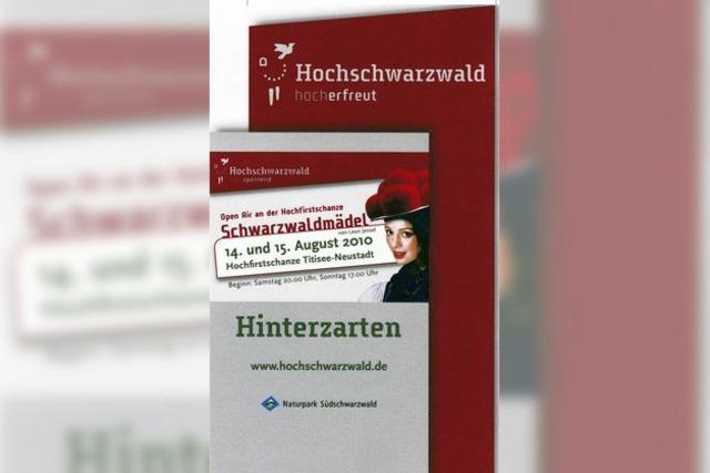 HTG stellt Werbetafeln auf