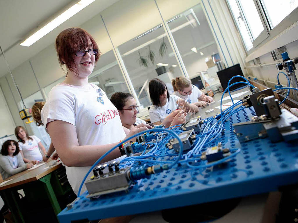 Girls’ Day bei der Firma NELA Brüder Neumeister. Girls’ Day bei der Firma NELA Brüder Neumeister.