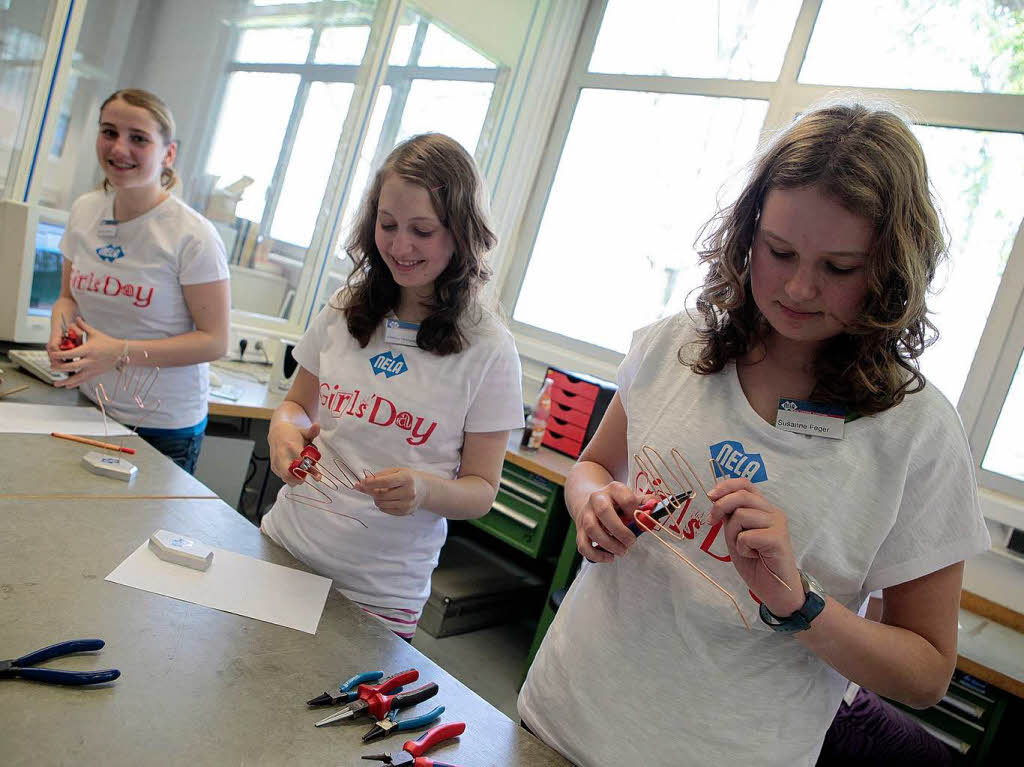 Girls’ Day bei der Firma NELA Brüder Neumeister. Girls’ Day bei der Firma NELA Brüder Neumeister.